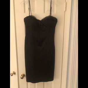 LAUNDRY Black Midi Dress (8)